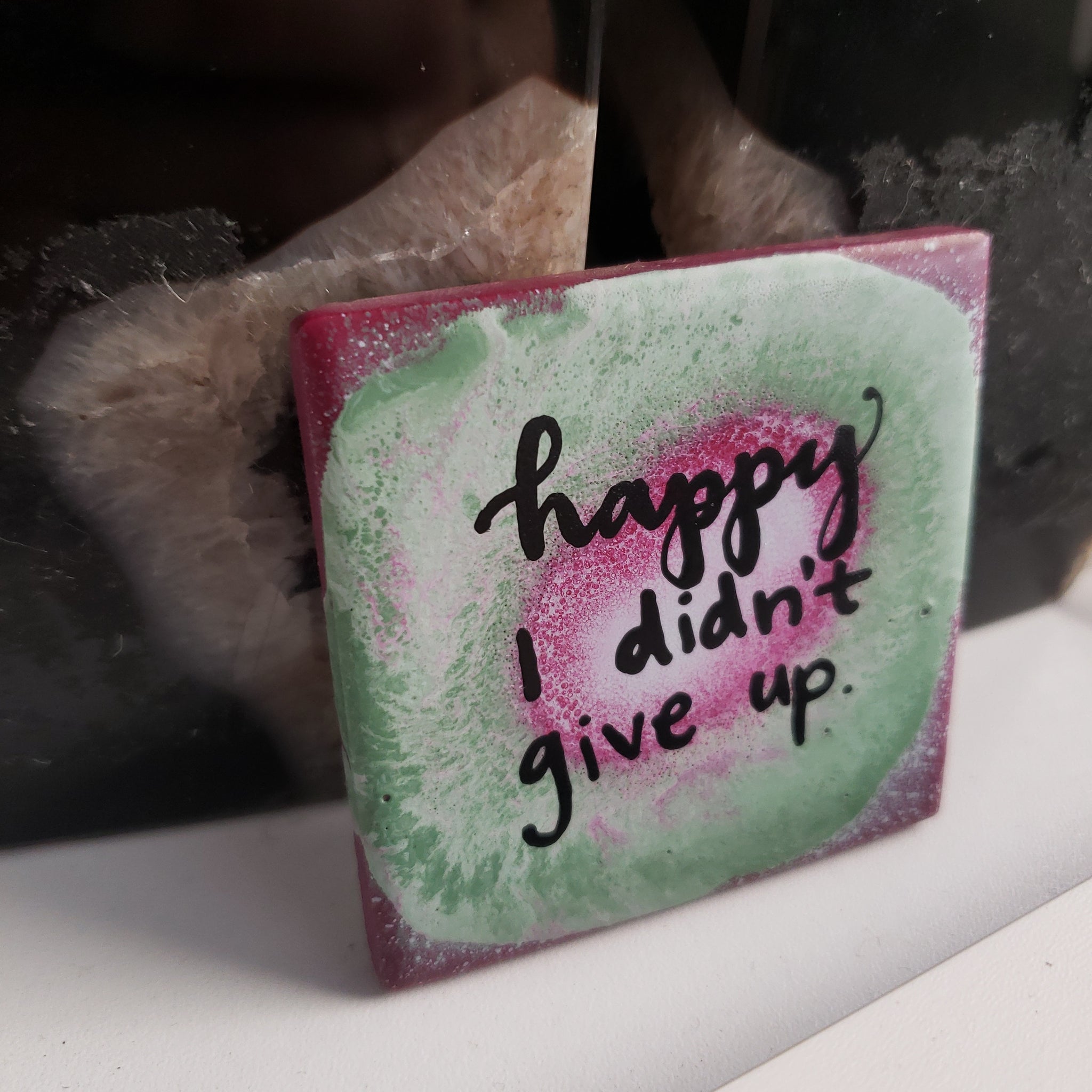 happy I didn't give up. (Magnet)